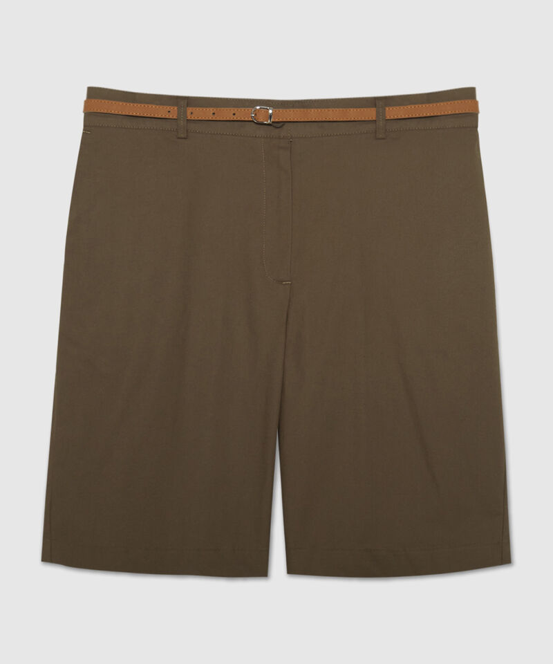 Bermuda Corta con Cinturón